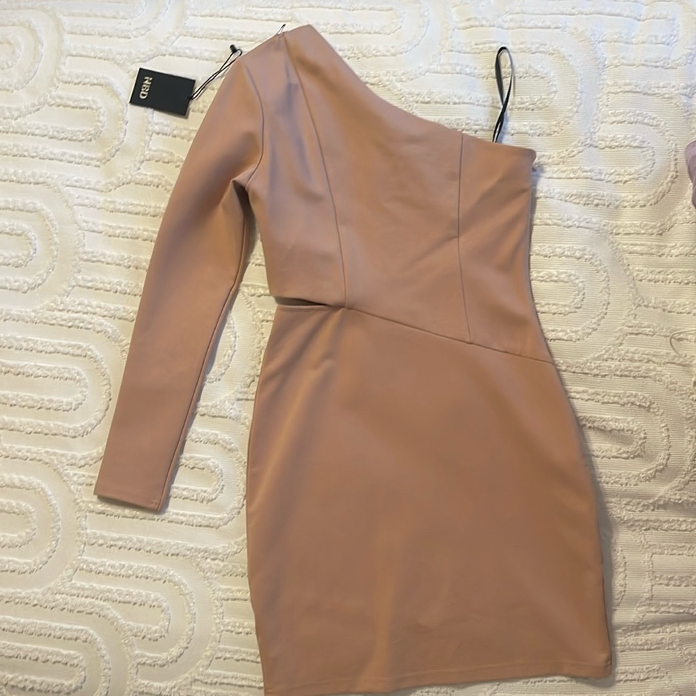 NBD revolve one shoulder dress